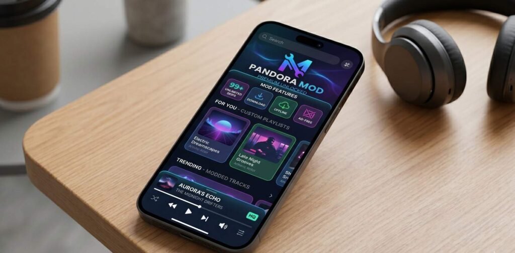 Pandora Mod APK Home Screen